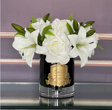 Cote Noire - LUXURY LILIES & ROSES - IVORY WHITE