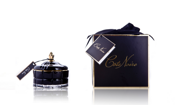Côte Noire Art Deco Candle - Black
