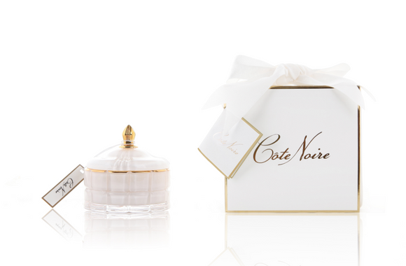 Côte Noire Art Deco Candle - White