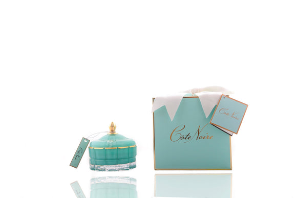 Côte Noire Art Deco Candle - Tiffany Blue